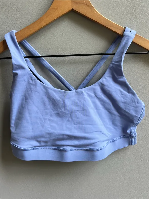 Lululemon Energy Bra in Lullaby Blue Size 8 Sports Bra - Image 4