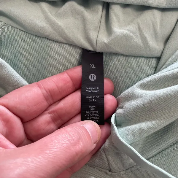 Lululemon City Sweat Pullover Hoodie Delicate Mint size XL - Image 4