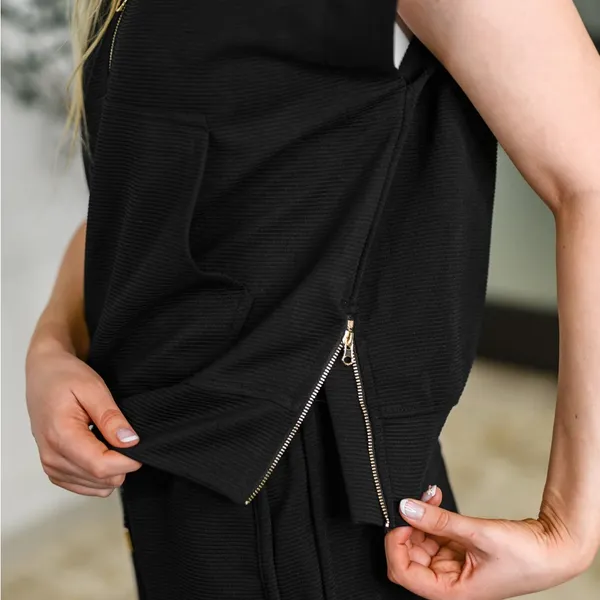 Entro Classic Black Knit Top - Image 2