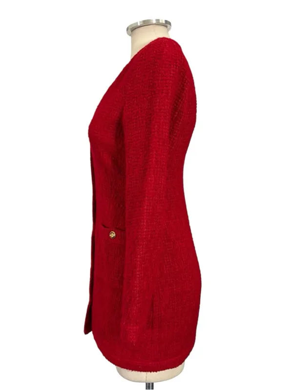 Zara Tweed Weave Dress Size XS - Image 4