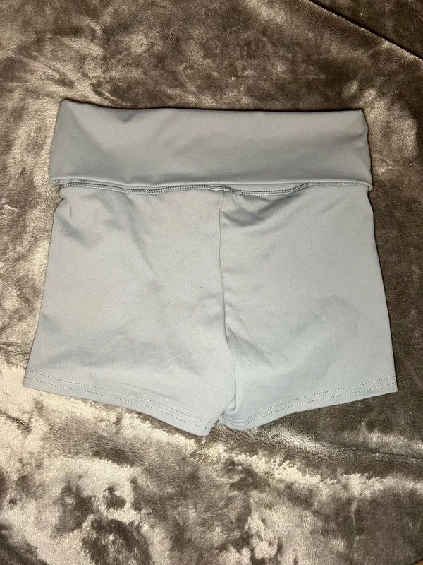 No Boundaries Fold Over Booty Shorts - Image 2