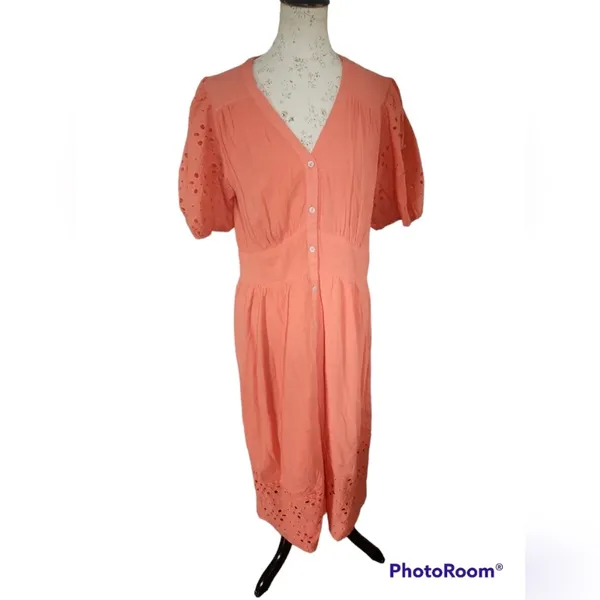 NWOT Knox Rose MIDI eyelet dress western/ rodeo/boho Nashville - Image 3