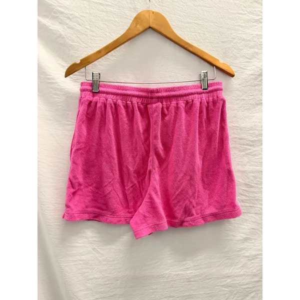 White Fox Boutique 2pcs Free Fall Terry Hot Pink Set M/L‎ Loungewear Cozy Fall - Image 9