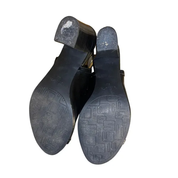 UNISA Open Toe Heel Shoes Shootie Size 9 Chunky Heel Western Peeptoe - Image 5