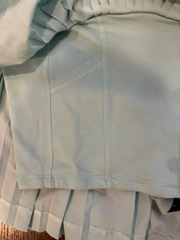 Lululemon Pleat To Street Skirt II Tranquil Blue Ace Spot - Image 6