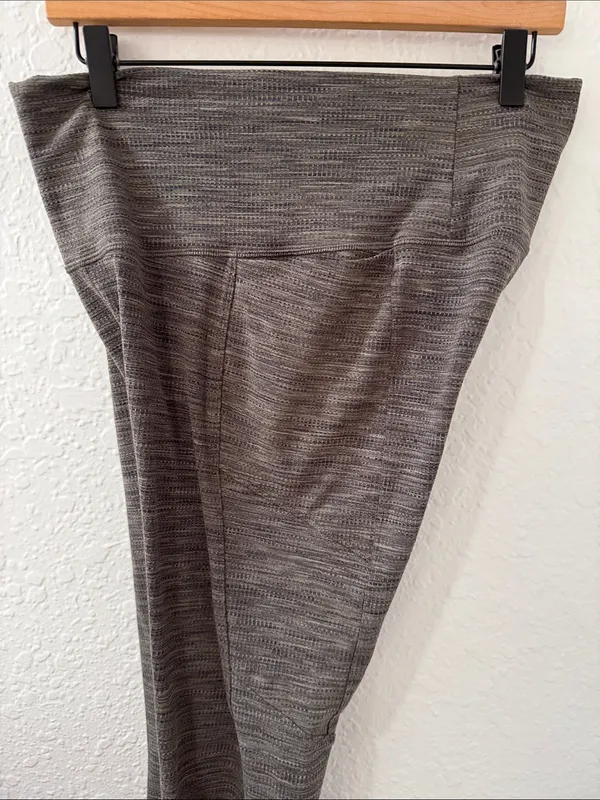 CALIA Hike Collection High-Waist Green/Heather Gray Leggings Size Large - Image 7