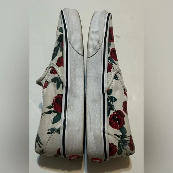 Vans Floral Slip-On Sneakers - Image 6