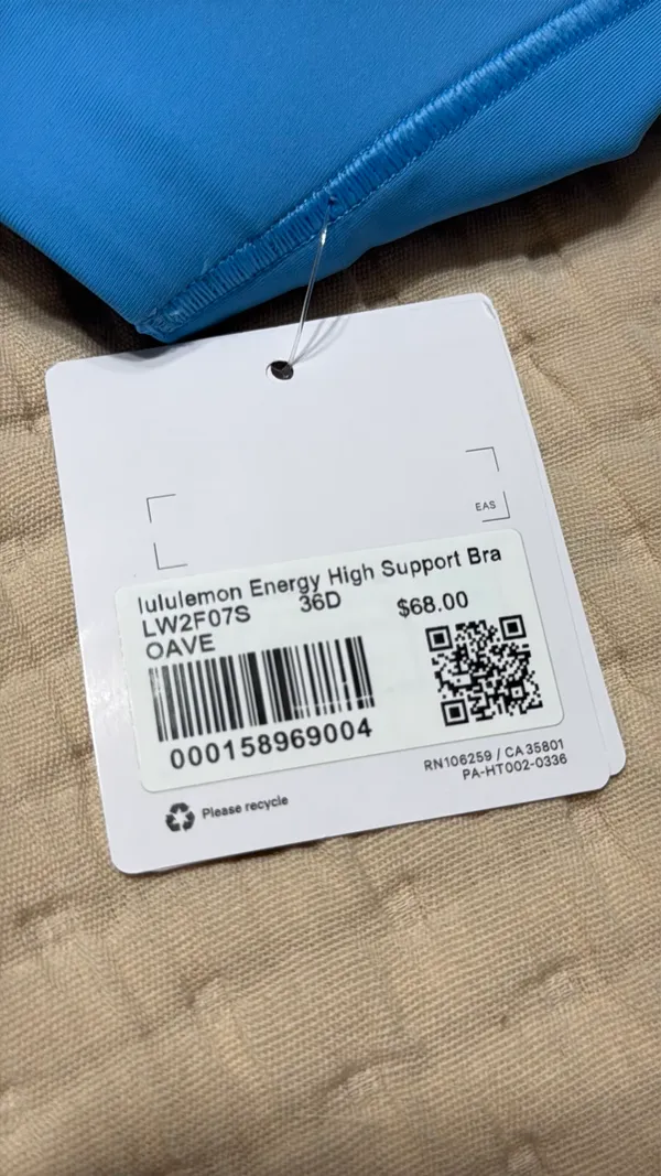 Lululemon High Energy Bra - Image 4