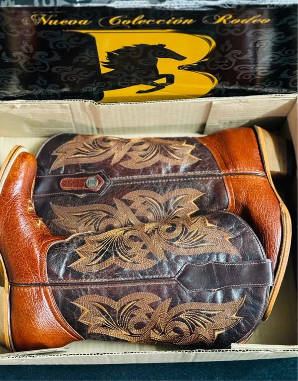 Yalujobran women boots Size 8 Style Sofia-1 Color chedron Leather vacuno - Image 11
