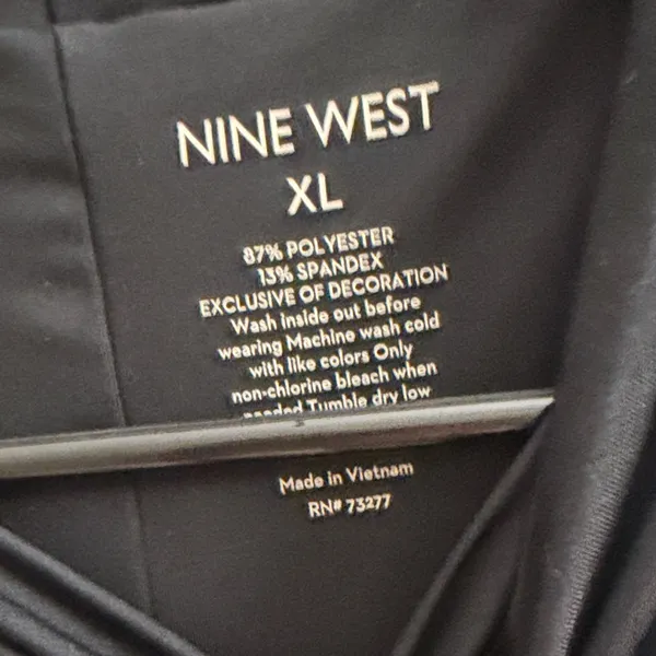 Nine West Black Sleeveless Dress NWT - Image 4