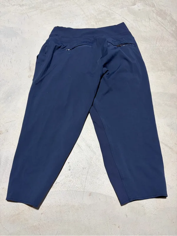 Athleta Navy Performance Stretch Pants M/P - Image 6