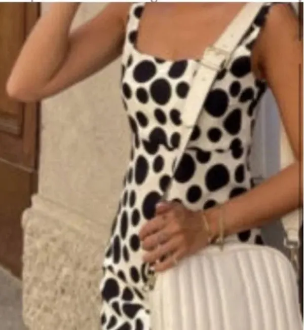 ZARA Studio LIMITED EDITION Polka Dot Sleeveless‎ Tank Dress - New Women - Image 3