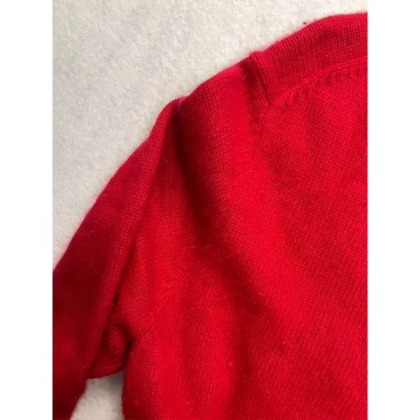 Vintage B Moss Stanley Blacker Angora Sweater Red Turtleneck Japan Womens L Cozy - Image 9