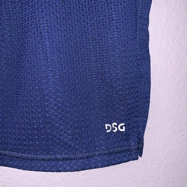 NWT DSG Mid Rise Shorts Blue Mesh Relaxed Fit - Image 2
