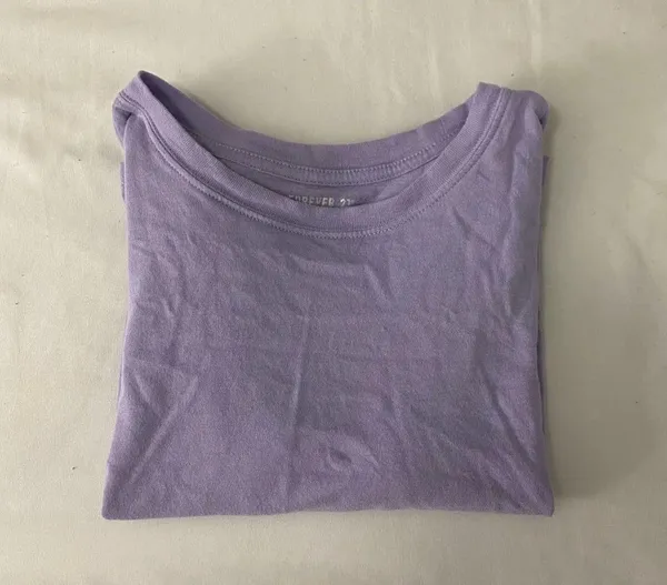 Forever 21 Purple Tee - Image 2