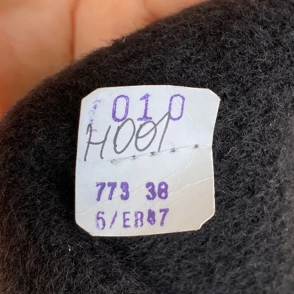 Cinzia rocca alpaca/wool coat size 2 Black - Image 11