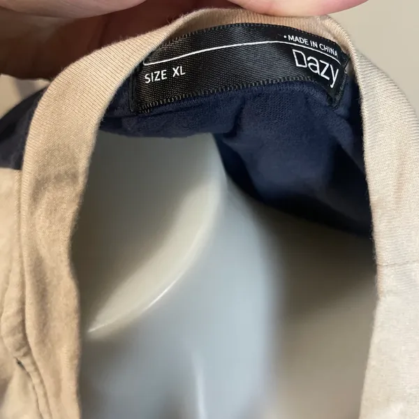 Baseball Tee Blue Size XL - Image 3