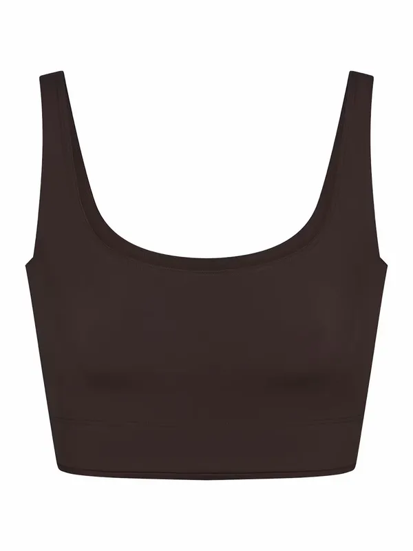 Nike x Skims SCOOP NECK BRA TOP in phoenix womens size large NWT - Image 3