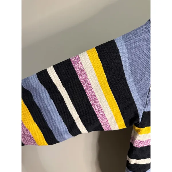 BDG‎ Urban Outfitters Striped Oversized Sweater Black Yellow L Boyfriend Fit - Image 3