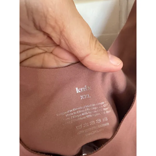 Knix blush wireless bra size xxl Pink - Image 2