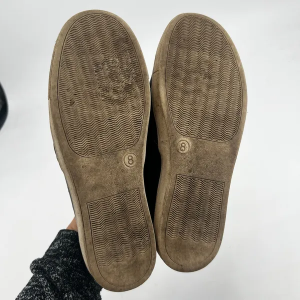 A New Day by target black Reese Quilted Slip-On faux leather Sneakers size 8 - Image 7