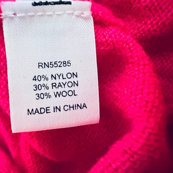 Express Design Studio Wool Blend Pink Cardigan Vest Womens Size Xs - Image 6