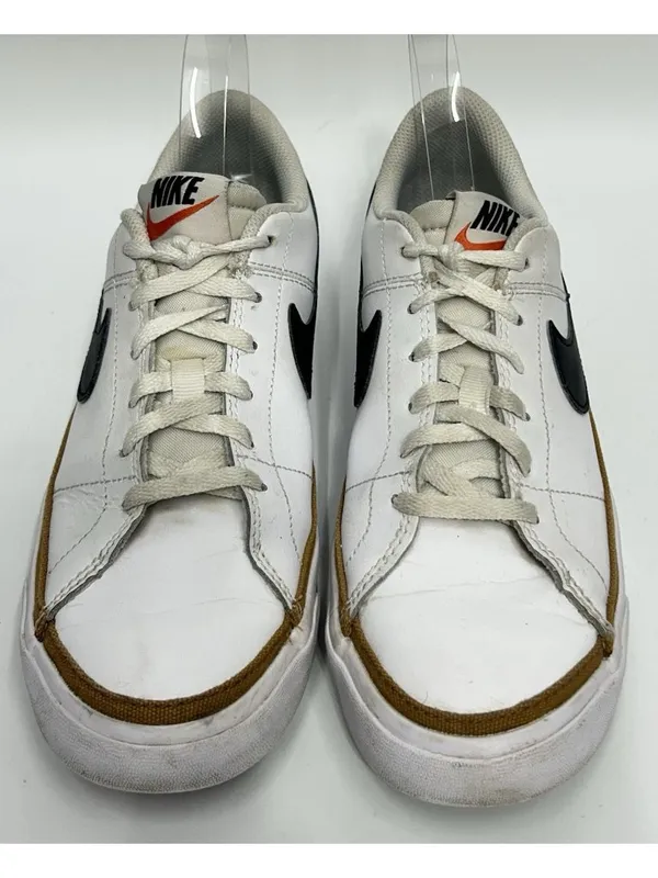 Nike Court Legacy GS Shoes 6.5Y /womens 8 White Desert Ochre Sneakers DA5380-102 - Image 7