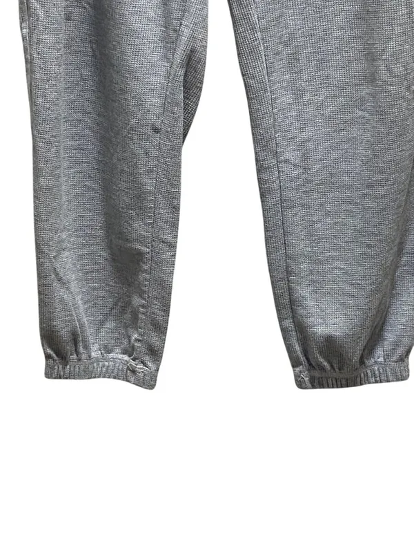 Fabletics Waffle Knit Joggers Gray Size XL Athleisure Cozy Casual Spring Workout - Image 6