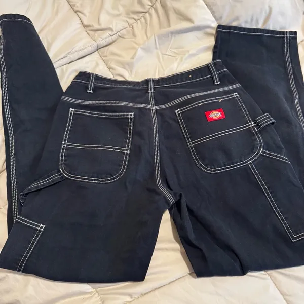 Dickies Black Cargo Pants - Image 3