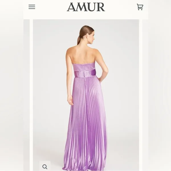 Amur Stef pleated gown 12‎ - Image 2