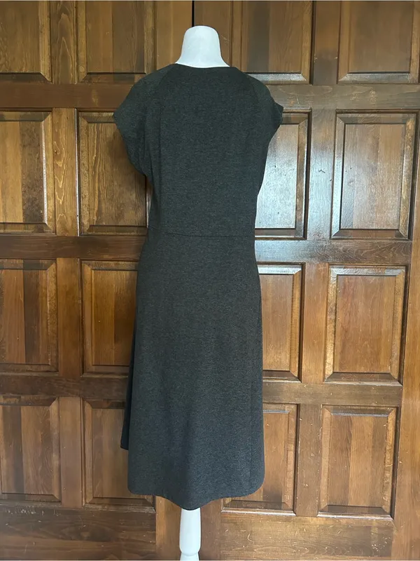 Patagonia Seabrook Bandha Dress Medium Forge‎ Grey Heather Knit Capsleeve 58731 - Image 5
