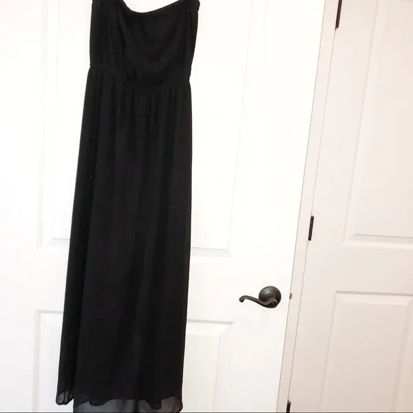 FOREVER 21 Small strapless black prom dress - Image 6