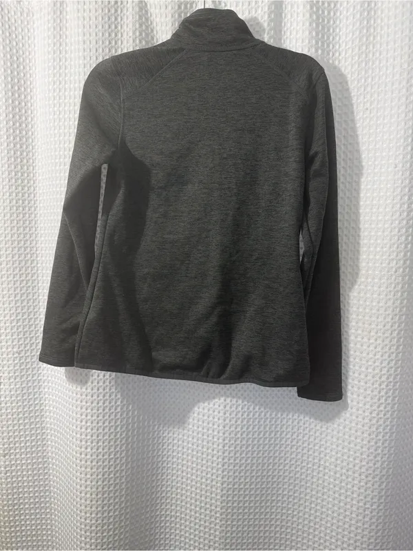 North face Women’s Gray/Black Zip up Fleece Jacket Size Small - Image 6
