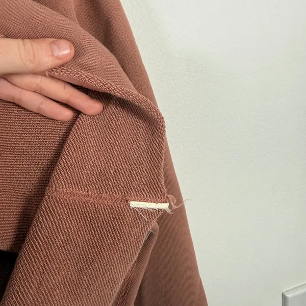 Shinola Detroit Clay Brown Sweatshirt French Terry Lounge READ Unisex Medium‎ - Image 6
