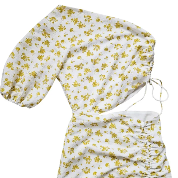 NEW‎ SABO Reverie Cutout Floral Dress Size Small Vacation Resortwear - Image 5
