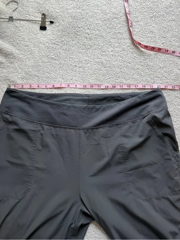 Patagonia Happy Hike Studio Pants XXL Forge Grey - Image 5