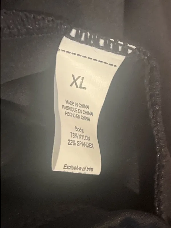 Qinsen Activewear Dress Black XL Pockets Sports Tennis Golf Casual - Image 6