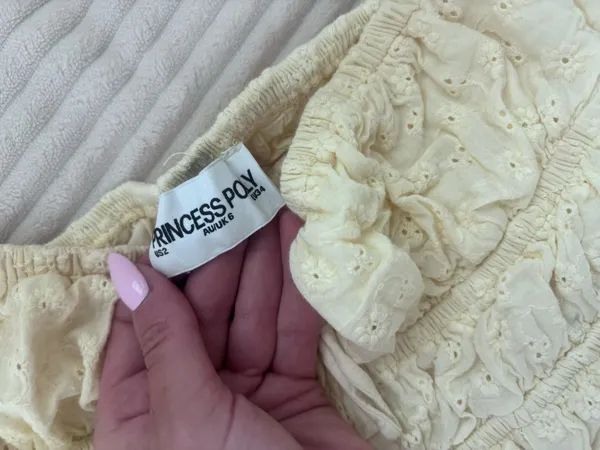 Princess Polly Dress Mini Yellow - Image 4
