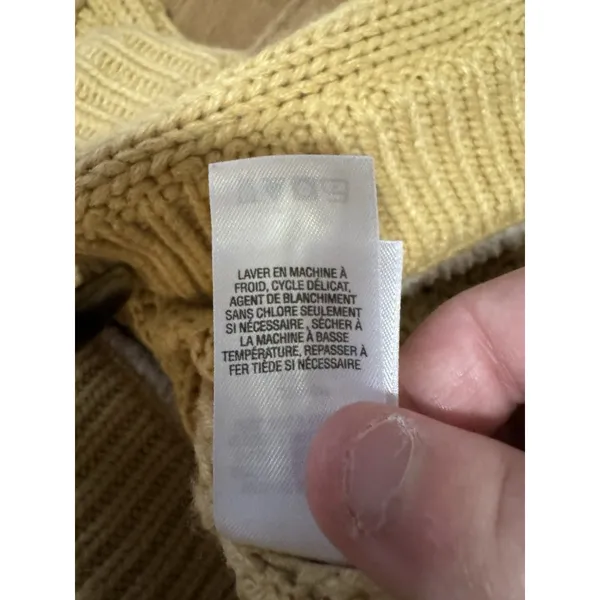 Cabelas Women's Knit Button Cardigan‎ Sweater Jacket Heavy Size S Sherpa Hood - Image 15