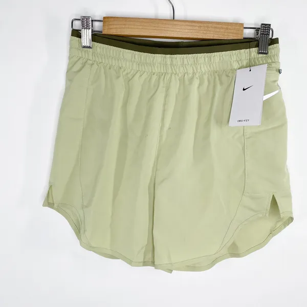 Nike Dri-Fit Tempo Luxe‎ Green Activewear Running Shorts Women's Size X-Small XS - Image 2