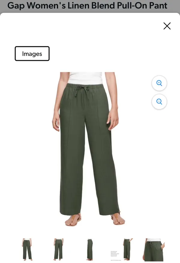 Linen Gap Pants Blend - Image 3