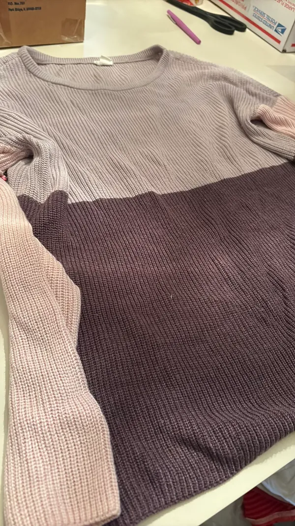 Garage sweater purple and pink - Image 5