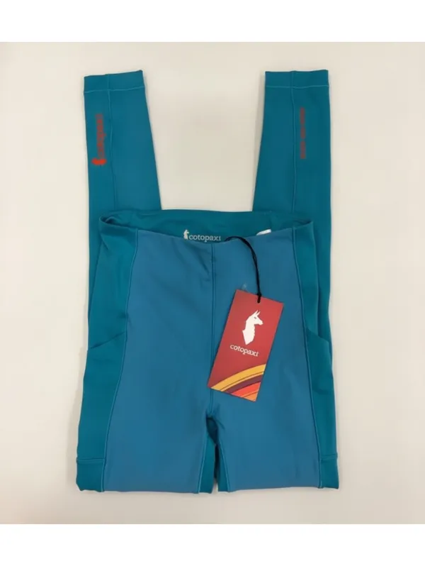 Cotopaxi Verso Hiking Leggings XS Blue Trail Tights NWT - Image 4