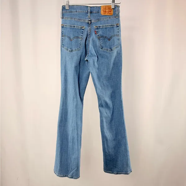 Levi's 725 High Rose Bootcut Jeans‎ in Blue Size 26 - Image 5