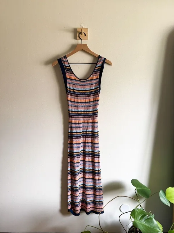 Evereve Crochet Knit Dress Size S - Image 6