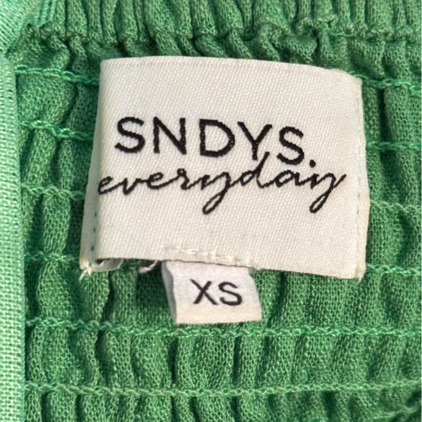 Revolve SNDYS Everyday Serena Dress in Green - Image 4