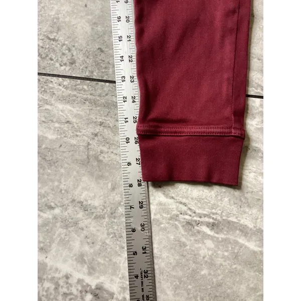 True Religion Womens Burgundy Slim Fit Jogger Pants Drawstring Size M - Image 6