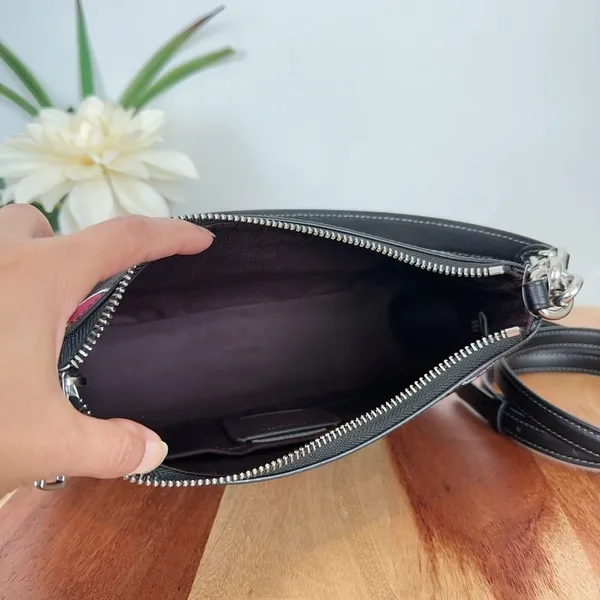 NWT Coach Teri‎ Shoulder Bag and Zip Card Case With Heart Bolt Print - Image 6
