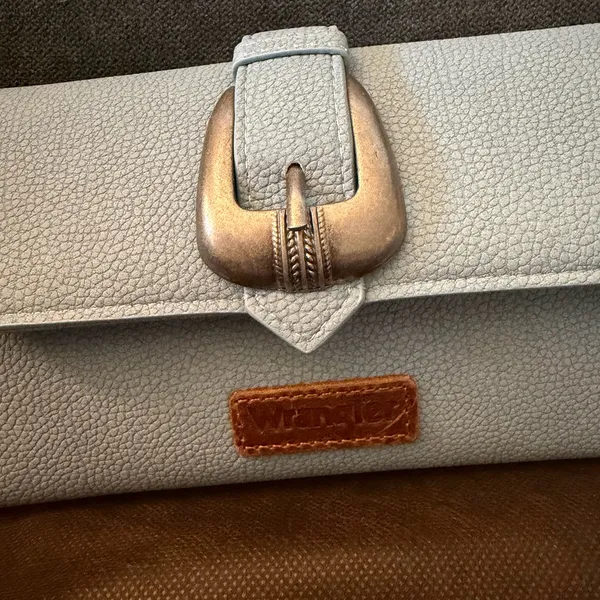 Wrangler Steel Blue Crossbody Bag - Image 9