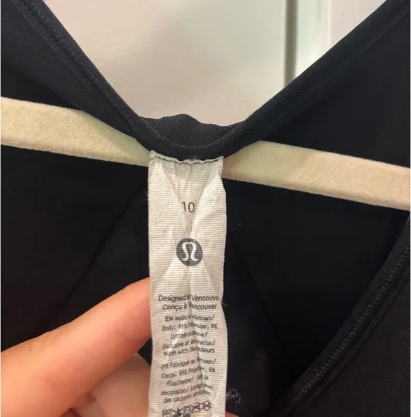 Lululemon Black Tank Top - Image 4